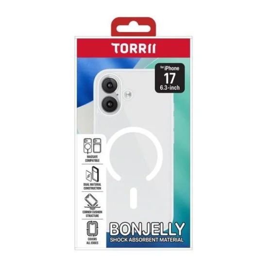 Torrii Bonjelly (Magsafe Compatible) For Iphone 17 (6.3&rdquo;) - Clear